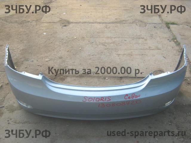Hyundai Solaris 1 Бампер задний