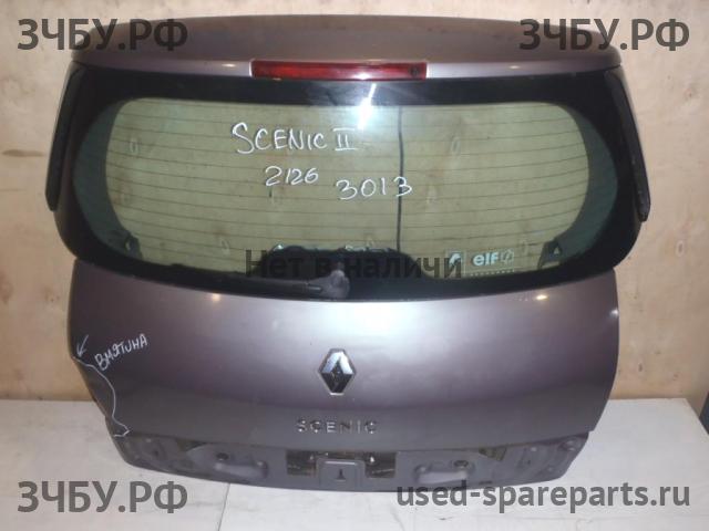 Renault Scenic 2 Дверь багажника со стеклом