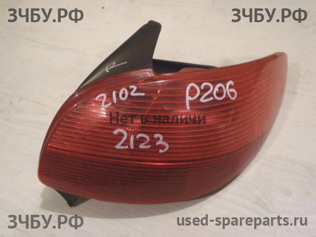 Peugeot 206 Фонарь правый