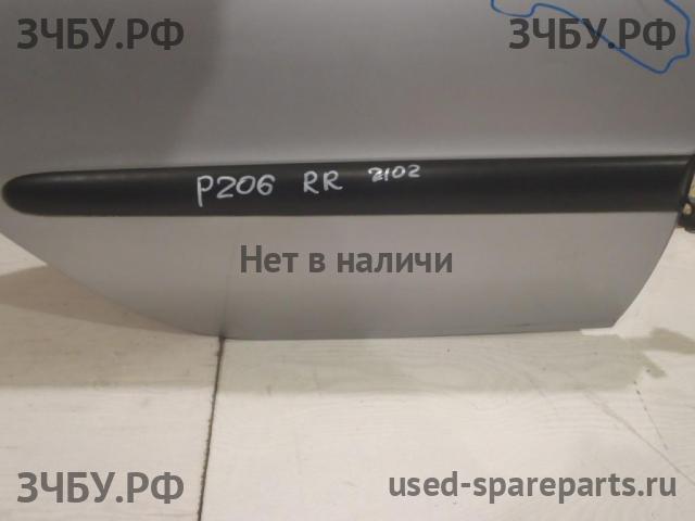 Peugeot 206 Молдинг двери задней правой