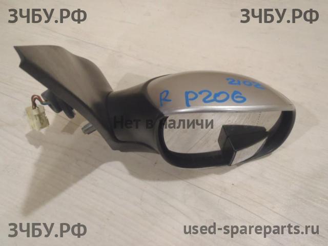 Peugeot 206 Зеркало правое механическое