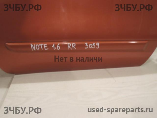 Nissan Note 1 (E11) Молдинг двери задней правой
