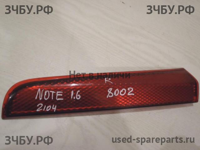Nissan Note 1 (E11) Отражатель