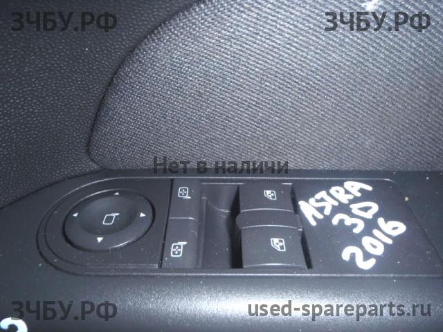 Opel Astra H Кнопка стеклоподъемника передняя левая (блок)