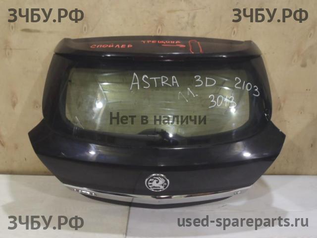 Opel Astra H Дверь багажника со стеклом