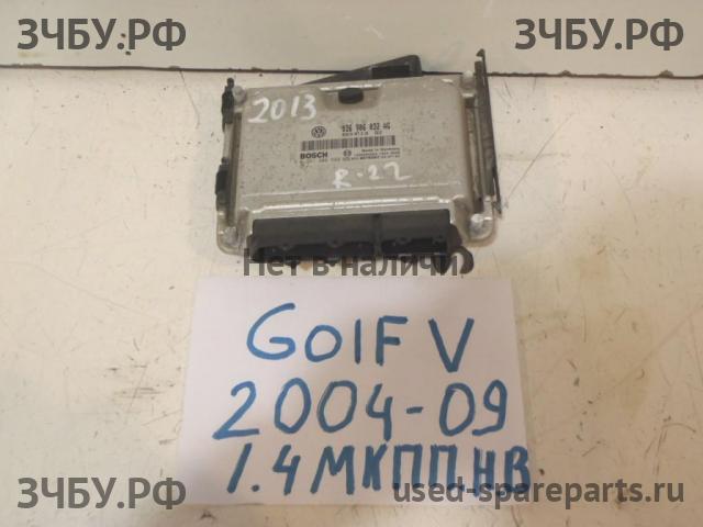 Volkswagen Golf 5 Блок управления двигателем