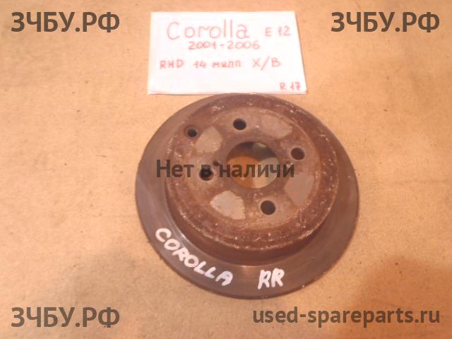 Toyota Corolla (E12) Диск тормозной задний