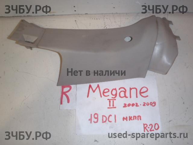 Renault Megane 2 Накладка стойки задней правой