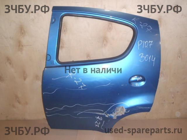 Peugeot 107 Дверь задняя левая