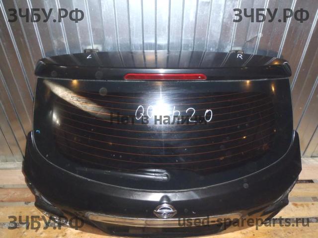 Nissan Qashqai (J10) Дверь багажника со стеклом