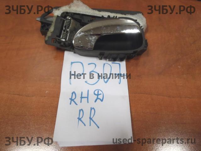 Peugeot 307 Ручка двери внутренняя задняя правая