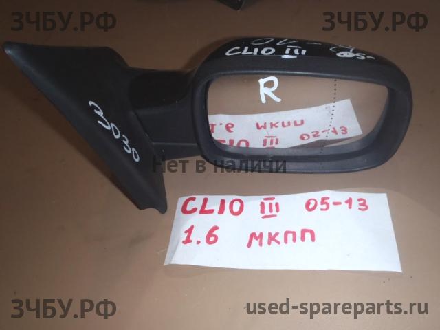 Renault Clio 3 Зеркало правое механическое