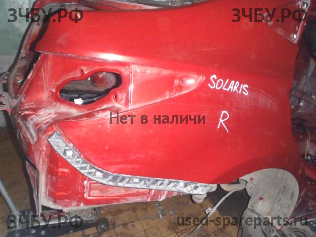 Hyundai Solaris 1 Крыло заднее правое