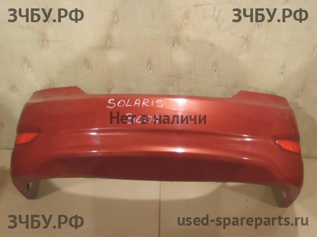 Hyundai Solaris 1 Бампер задний