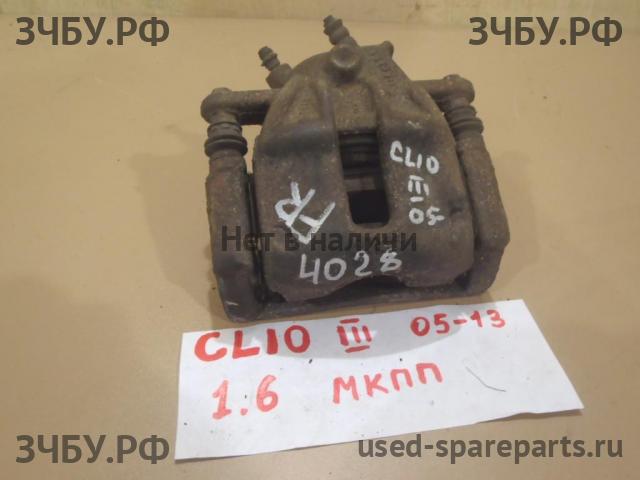 Renault Clio 3 Суппорт передний правый (в сборе со скобой)