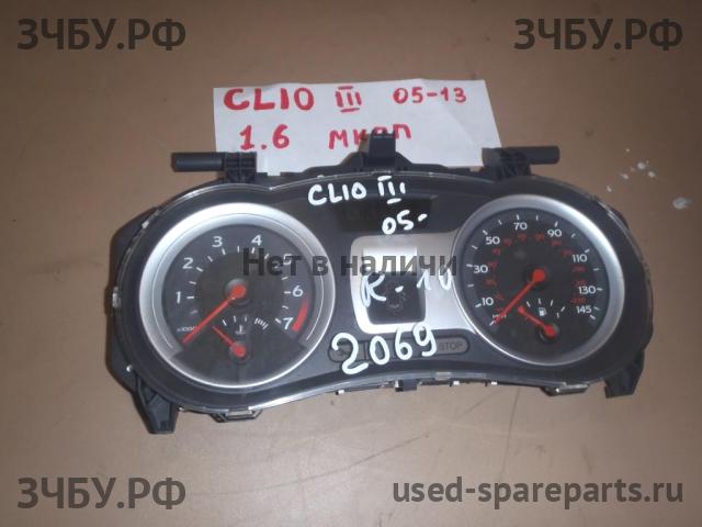 Renault Clio 3 Панель приборов