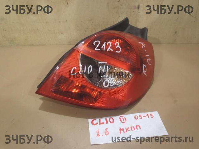 Renault Clio 3 Фонарь правый