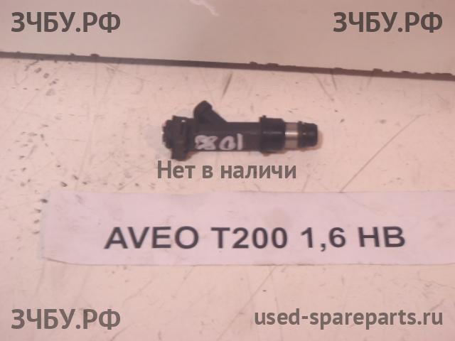 Chevrolet Aveo 1 (T200) Форсунка инжекторная электрическая