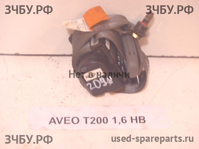 Chevrolet Aveo 1 (T200) Ремень безопасности