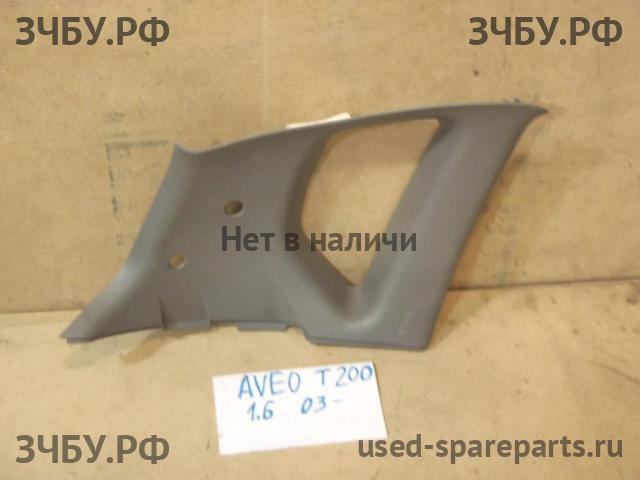 Chevrolet Aveo 1 (T200) Накладка стойки задней правой