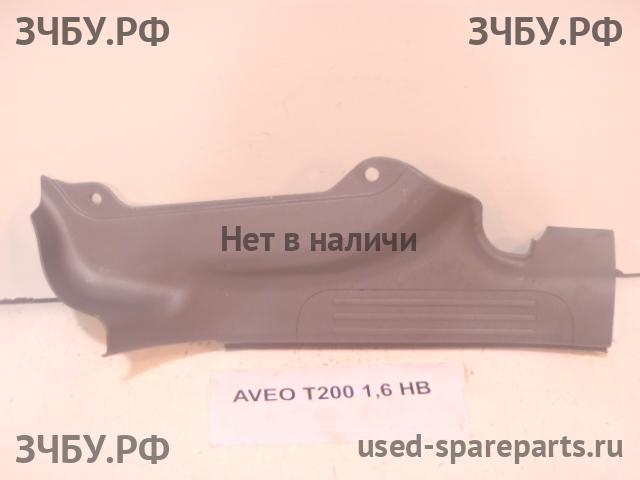 Chevrolet Aveo 1 (T200) Накладка на порог задний правый