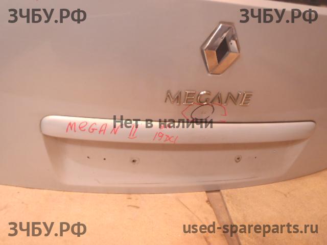 Renault Megane 2 Накладка на дверь багажника
