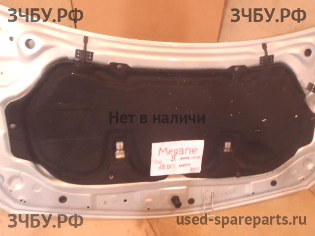 Renault Megane 2 Шумоизоляция капота