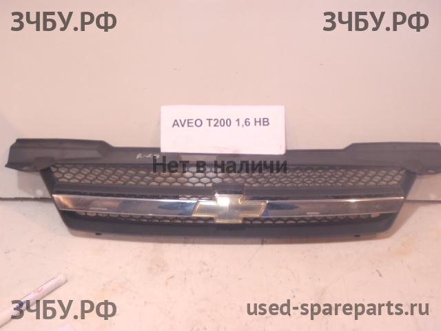 Chevrolet Aveo 1 (T200) Решетка радиатора