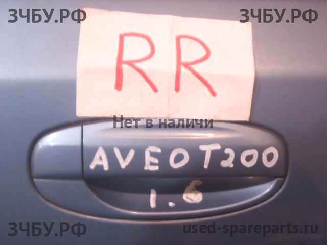 Chevrolet Aveo 1 (T200) Ручка двери задней наружная правая