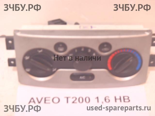 Chevrolet Aveo 1 (T200) Блок управления печкой
