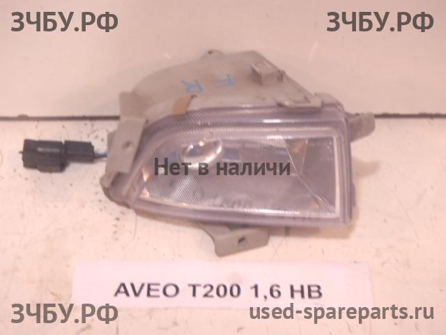 Chevrolet Aveo 1 (T200) ПТФ левая