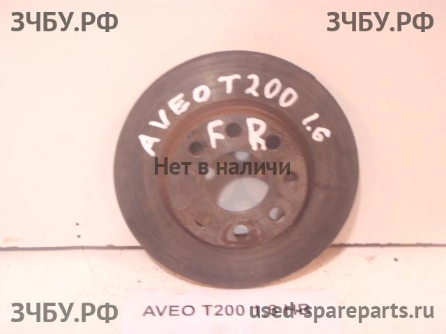 Chevrolet Aveo 1 (T200) Диск тормозной передний