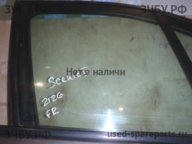Renault Scenic 2 Стекло двери передней правой