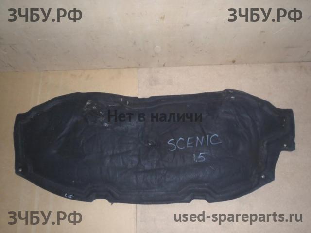 Renault Scenic 2 Шумоизоляция капота