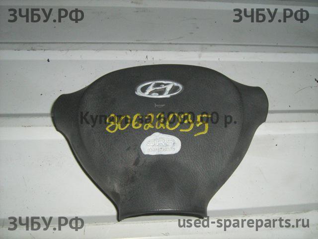 Hyundai Santa Fe 1 (SM) Подушка безопасности водителя (в руле)
