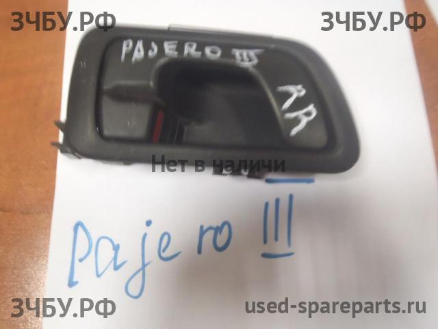 Mitsubishi Pajero/Montero 3 Ручка двери внутренняя задняя правая