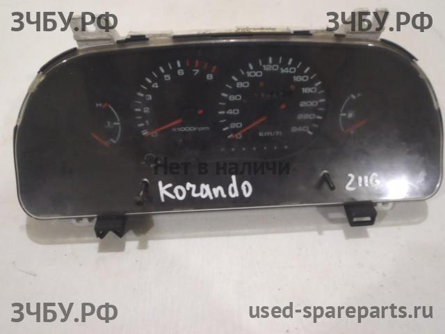 SsangYong Korando (KJ) Панель приборов
