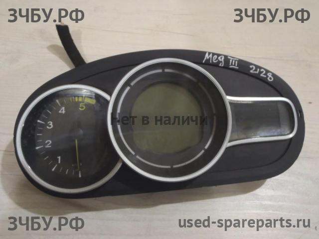 Renault Megane 3 Панель приборов