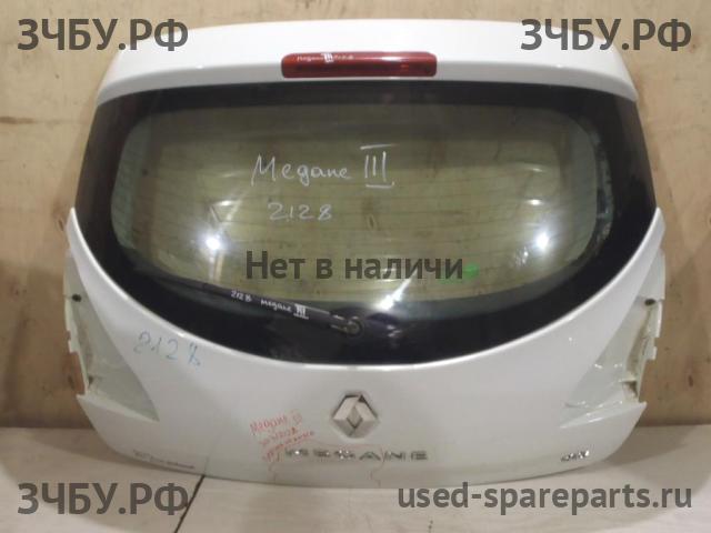 Renault Megane 3 Дверь багажника со стеклом