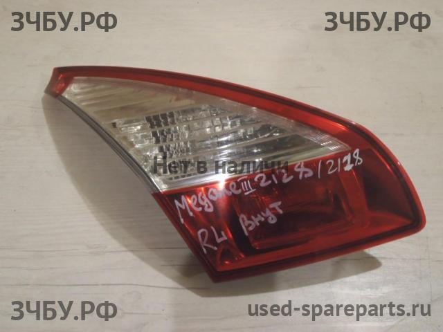 Renault Megane 3 Фонарь левый