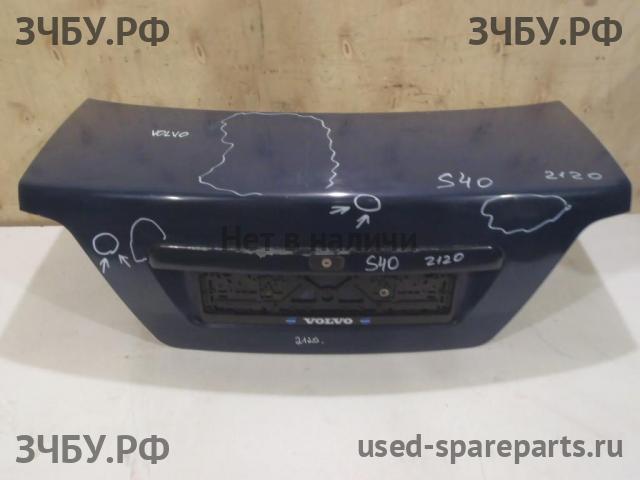 Volvo S40 (1) Крышка багажника