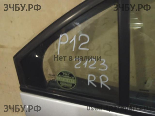 Nissan Primera P12 Стекло двери задней правой