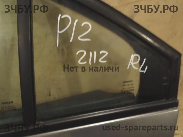 Nissan Primera P12 Стекло двери задней левой