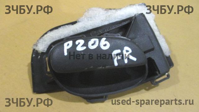 Peugeot 206 Ручка двери внутренняя передняя правая