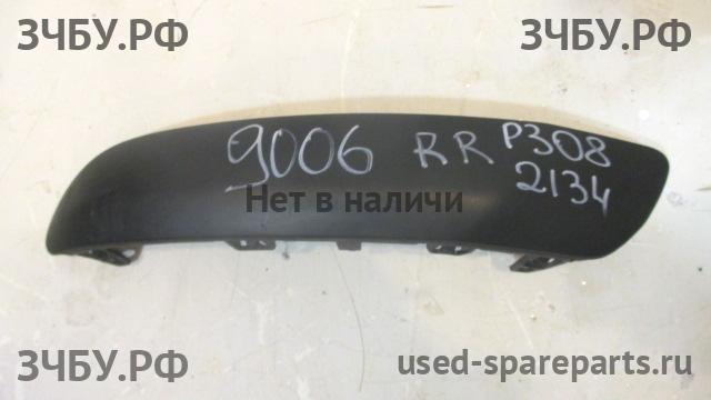 Peugeot 308 Молдинг бампера заднего правый
