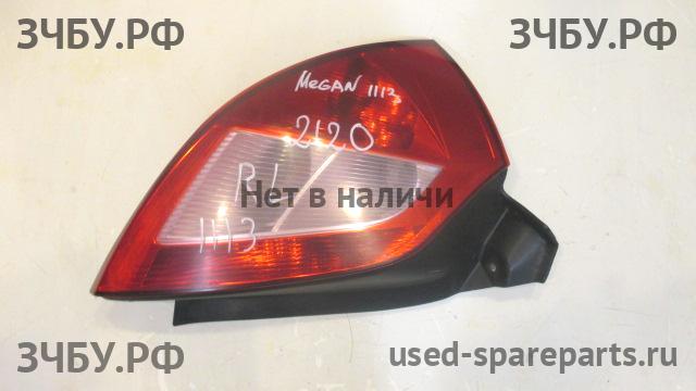 Renault Megane 2 Фонарь левый
