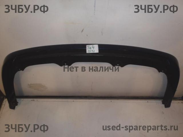 Suzuki SX4 (1) Юбка заднего бампера