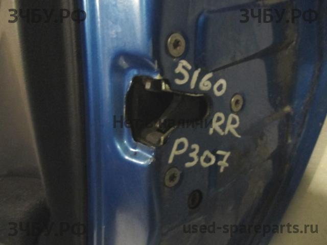 Peugeot 307 Замок двери задней правой