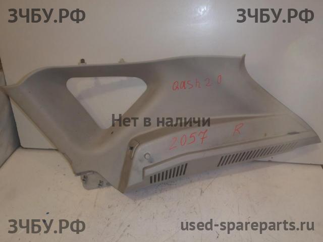 Nissan Qashqai (J10) Обшивка багажника боковая правая