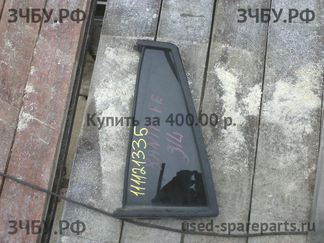 Hyundai Santa Fe 1 (SM) Стекло двери задней левой (форточка)